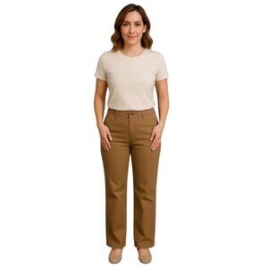 Pants Ralph Lauren Brown Trousers Slacks Birch Tan Women's 4 WOMAN'S
